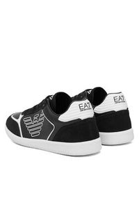 EA7 Emporio Armani Sneakersy 7X000405 AF19826 MC001 Czarny. Kolor: czarny. Materiał: skóra #5