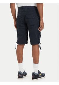 Aeronautica Militare Szorty materiałowe 261BE0041UCT01122 Granatowy Regular Fit. Kolor: niebieski. Materiał: bawełna #5