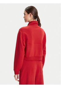 Hugo - HUGO Bluza Dorata_B 50542972 Czerwony Loose Fit. Kolor: czerwony. Materiał: bawełna #3
