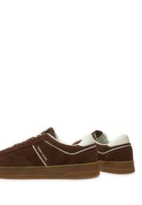 Tommy Jeans Sneakersy The Greenwich Suede EM0EM01516 Brązowy. Kolor: brązowy. Materiał: skóra, zamsz