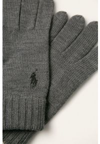 Polo Ralph Lauren - Rękawiczki. Kolor: szary #2