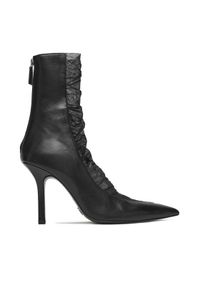 Patrizia Pepe Botki 2Y0020/V038-K103 Czarny. Kolor: czarny. Materiał: skóra #1
