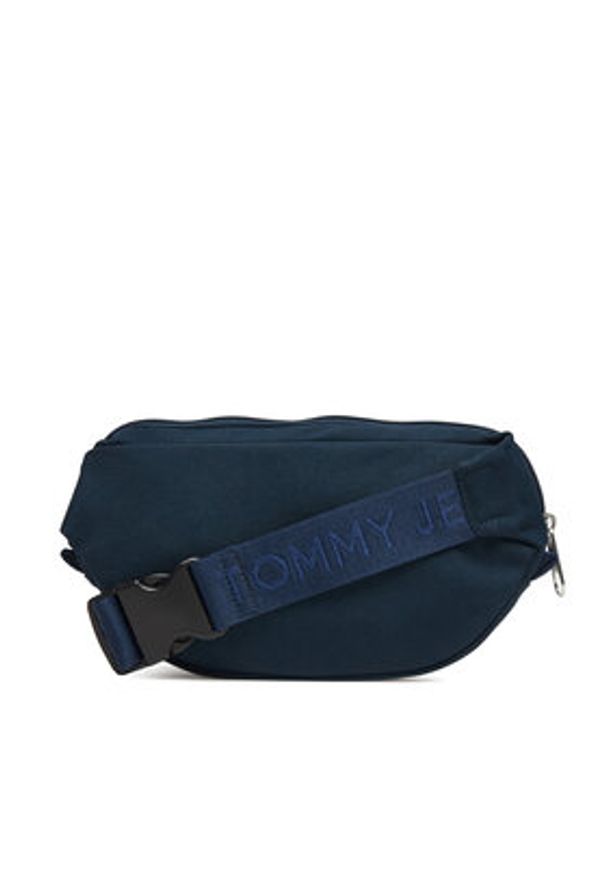 Tommy Jeans Saszetka nerka Tjm Ess Daily Bumbag AM0AM13701 Granatowy. Kolor: niebieski. Materiał: materiał
