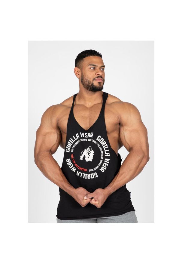 GORILLA WEAR - Melrose Stringer - Czarny. Kolor: czarny. Styl: sportowy