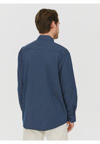 PAKO LORENTE – Granatowa koszula o prostym kroju we wzór paisley P24SF-1X-029-G-R - Pako Lorente. Kolor: niebieski. Długość rękawa: długi rękaw. Długość: długie. Wzór: paisley #6