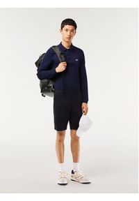 Lacoste Polo PH4013 Granatowy Regular Fit. Typ kołnierza: polo. Kolor: niebieski. Materiał: bawełna #3