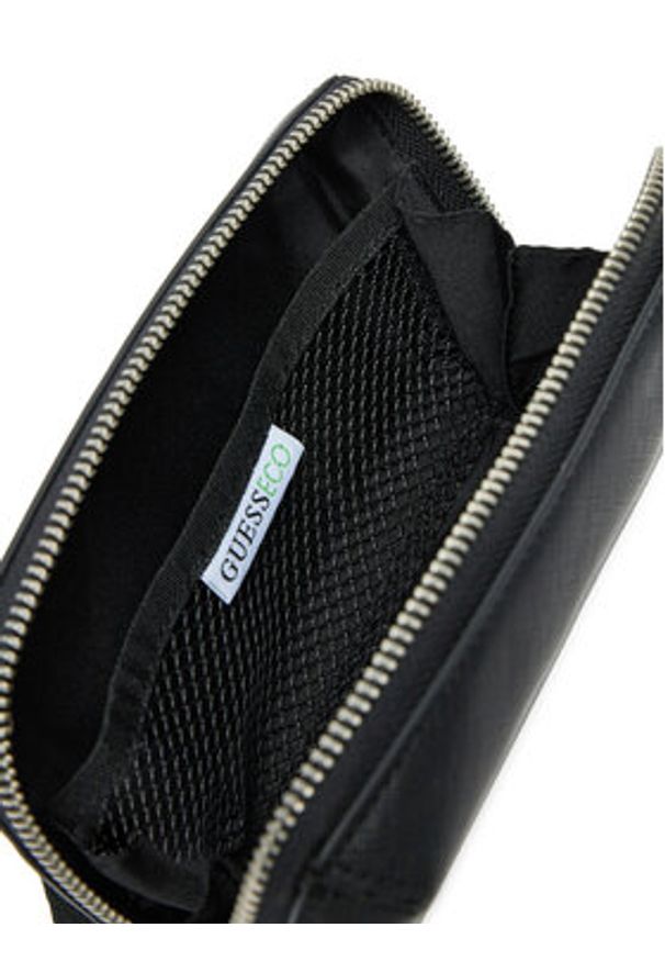Guess Kosmetyczka PMMOSA P4417 Czarny. Kolor: czarny. Materiał: skóra