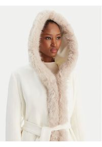 Rinascimento Płaszcz zimowy CFC0126714003 Écru Regular Fit. Materiał: syntetyk. Sezon: zima #3