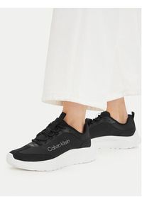 Calvin Klein Sneakersy Light Eva Runner Nyl-Sue HW0HW03149 Czarny. Kolor: czarny. Materiał: materiał #4