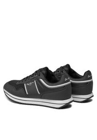 Pepe Jeans Sneakersy PMS30996 Czarny. Kolor: czarny. Materiał: skóra