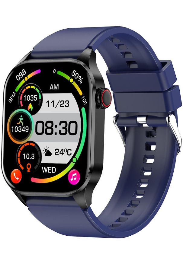 Zegarek Hagen Zegarek męski Hagen HB18.14.5317 niebieski. Kolor: niebieski