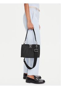 TOMMY HILFIGER - Tommy Hilfiger Torebka Th Her Med Satchel Nylon Sv AW0AW18200 Czarny. Kolor: czarny #4