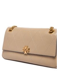 Tory Burch Torebka Charlie Quilted Small Shoulder Bag 185829 Kremowy. Kolor: kremowy. Materiał: skórzane #3
