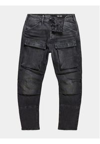 G-Star RAW - G-Star Raw Jeansy 3D D23972-B479-G108 Czarny Tapered Fit. Kolor: czarny #4