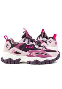 Buty damskie sportowe trekingowe Fila RAY TRACER TR2. Kolor: różowy, biały, wielokolorowy. Sport: turystyka piesza
