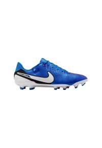Buty piłkarskie męskie Nike Tiempo Legend 10 Academy FG/MG. Kolor: biały, niebieski, wielokolorowy. Sport: piłka nożna