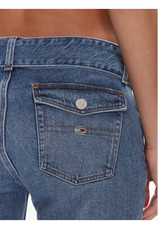 Tommy Jeans Jeansy Sophie DW0DW17562 Niebieski Flare Fit. Kolor: niebieski
