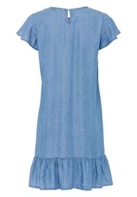 Sukienka TENCEL™ lyocell bonprix niebieski "bleached”. Kolor: niebieski. Materiał: lyocell #7