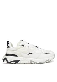 Karl Lagerfeld - KARL LAGERFELD Sneakersy KL52424 Biały. Kolor: biały. Materiał: skóra