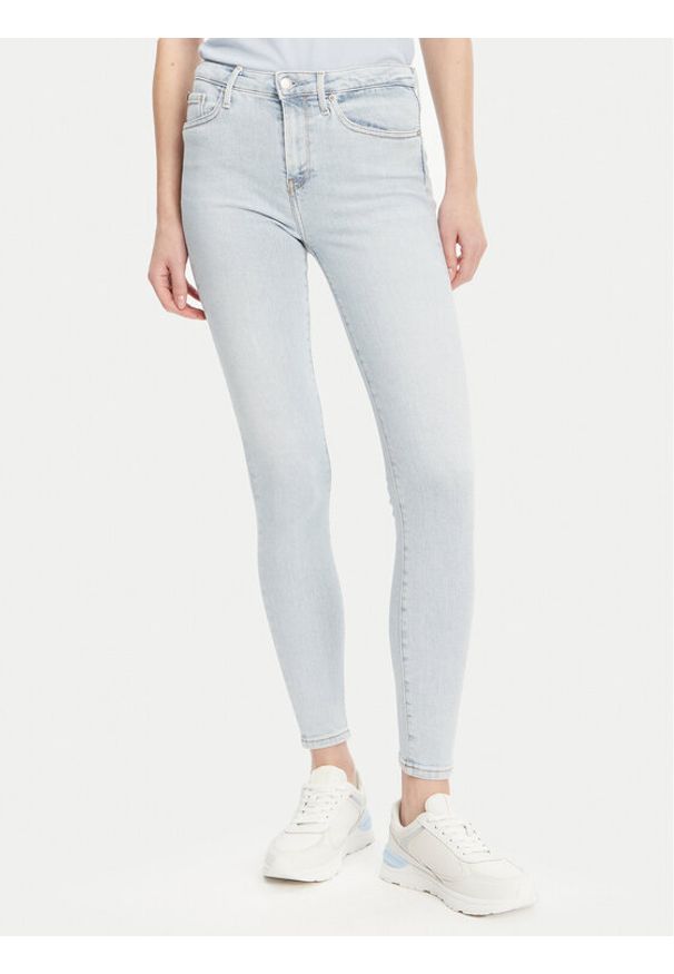 TOMMY HILFIGER - Tommy Hilfiger Jeansy Como WW0WW44369 Niebieski Skinny Fit. Kolor: niebieski