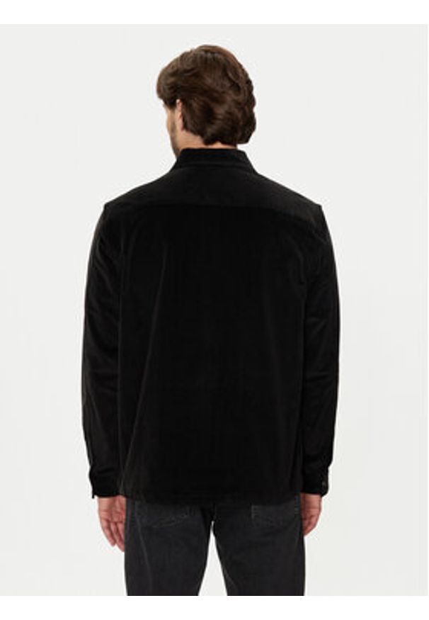 Calvin Klein Koszula K10K113619 Czarny Overshirt Fit. Kolor: czarny. Materiał: bawełna