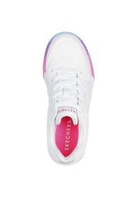 skechers - Adidasy Skechers Jade, Dzieci. Kolor: biały. Materiał: materiał, syntetyk