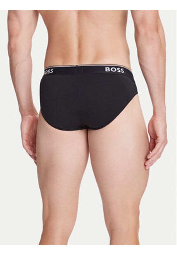 BOSS Komplet 3 par slipów 50531681 Kolorowy. Materiał: bawełna. Wzór: kolorowy