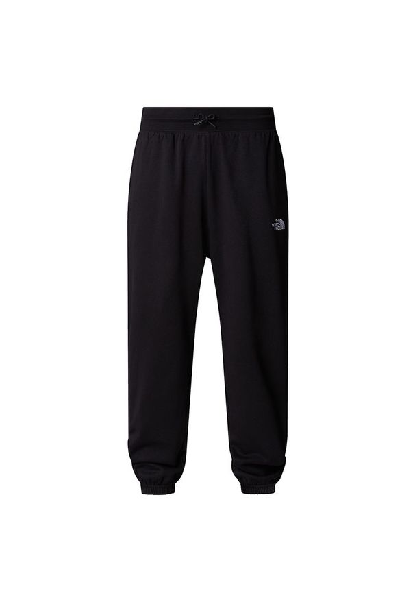Spodnie męskie The North Face Essential Relaxed Straight 0A8C1FJK31 - czarne. Kolor: czarny. Materiał: bawełna, poliester
