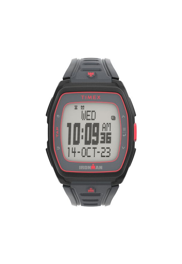 Timex Zegarek Ironman T300 TW5M62600 Czarny. Kolor: czarny