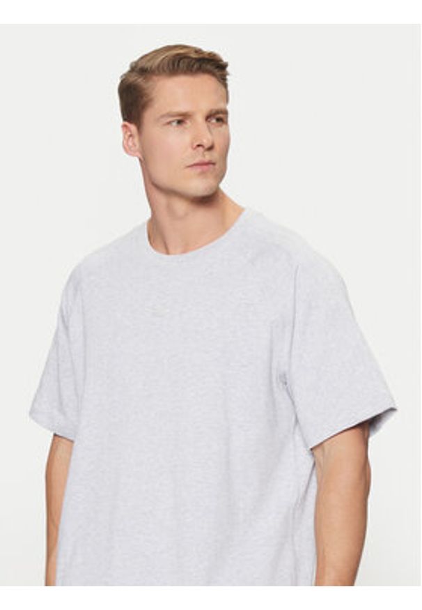 Adidas - adidas T-Shirt Premium Essentials JD3275 Szary Loose Fit. Kolor: szary. Materiał: bawełna