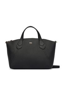 BOSS Torebka Lenah M 50563396 Czarny. Kolor: czarny. Materiał: skórzane #1