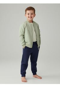 Sinsay - Ocieplane spodnie jogger - mid blue