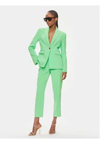 Pinko Spodnie materiałowe Parano 102861 7624 Zielony Regular Fit. Kolor: zielony. Materiał: syntetyk #4