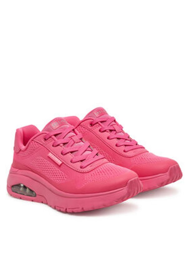 skechers - Skechers Sneakersy Uno Flex - Spring On Air 177794/HTPK Różowy. Kolor: różowy. Materiał: materiał