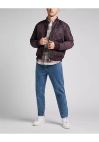 Lee - LEE BOMBER JACKET MĘSKA KURTKA PRZEJŚCIOWA VELVET L87GOS74 112321557