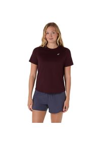 Koszulka damska Asics. Kolor: czerwony. Sport: bieganie #1