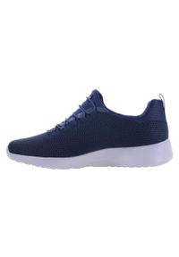 skechers - Buty na co dzień na trening męskie SKECHERS DYNAMIGHT siateczka. Okazja: na co dzień. Kolor: niebieski. Sport: fitness