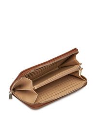Guess Duży Portfel Damski Neda Slg SWJP96 54146 Beżowy. Kolor: beżowy. Materiał: materiał