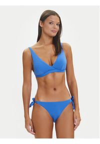 United Colors of Benetton - United Colors Of Benetton Góra od bikini 3P5H5R052 Niebieski. Kolor: niebieski. Materiał: syntetyk #7
