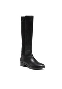 Geox Kozaki D Felicity D D16G1D 043JZ C9999 Czarny. Kolor: czarny. Materiał: skóra