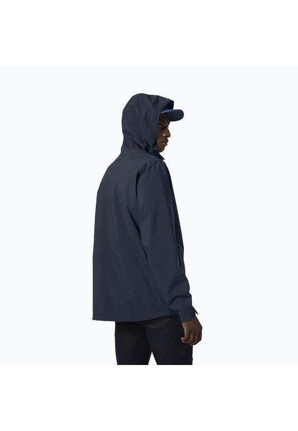 Kurtka przeciwdeszczowa męska Helly Hansen Juell Storm. Kolor: niebieski. Sport: turystyka piesza