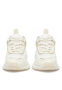 DeeZee Sneakersy AM24257 Beżowy. Kolor: beżowy. Materiał: skóra, zamsz #2