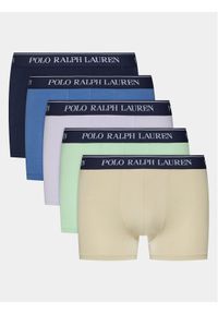 Polo Ralph Lauren Komplet 5 par bokserek 714864292008 Kolorowy. Materiał: bawełna. Wzór: kolorowy