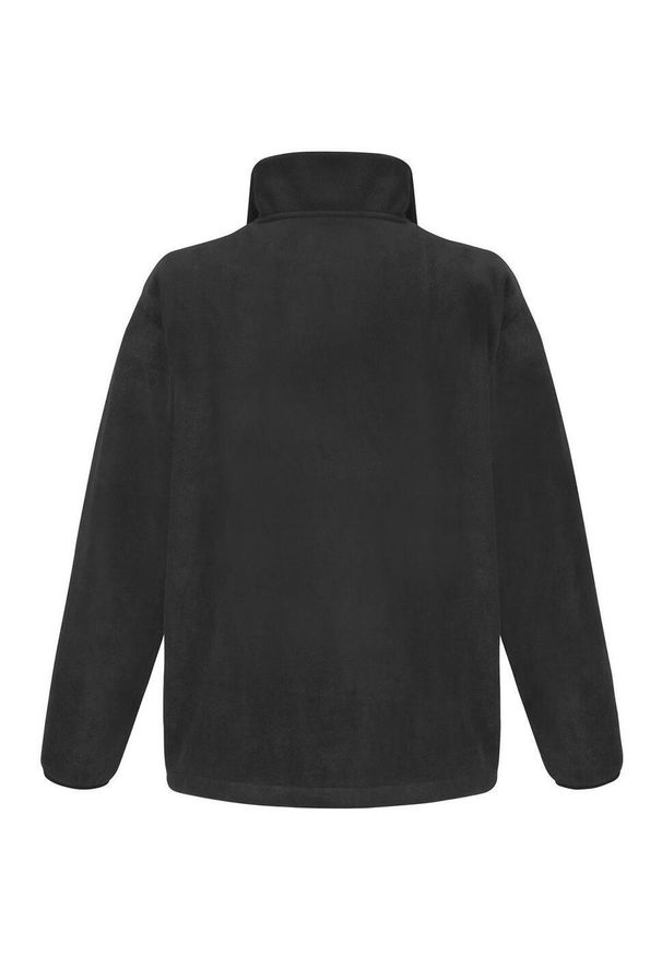 RESULT - Kurtka Męska Polarowa Fashion Fit. Kolor: czarny. Materiał: polar. Sezon: zima
