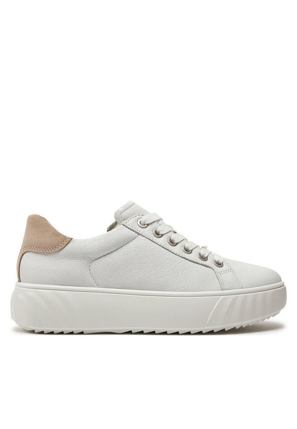 Sneakersy Ara. Kolor: biały