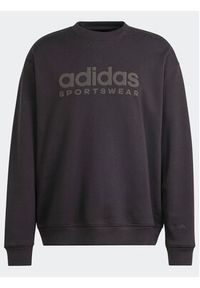Adidas - adidas Bluza ALL SZN Fleece Graphic IW1190 Czarny Regular Fit. Kolor: czarny. Materiał: bawełna #5