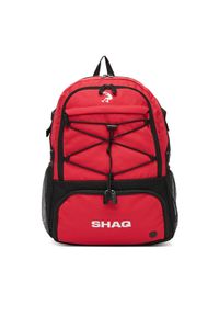 Shaq Plecak SHAQ-P-004-07 Czerwony. Kolor: czerwony. Materiał: materiał