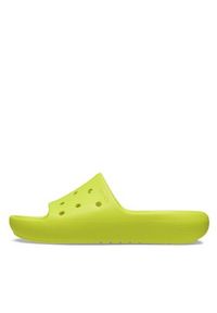 Crocs Klapki Classic Slide V2 Kids 209422 Żółty. Kolor: żółty