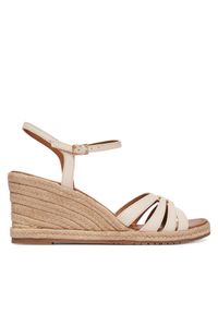 Espadryle Tamaris. Kolor: kremowy #1