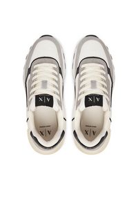 Armani Exchange Sneakersy XM002197 AF17447 MZ442 Biały. Kolor: biały. Materiał: zamsz, skóra #5